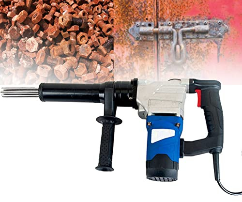 Scrostatore Elettrico Ad Aghi Pistola elettrica per la rimozione della ruggine, pulitore di scorie ad ago, disincrostatore pneumatico, disincrostatore ad alta potenza da 1100 W, disincrostat