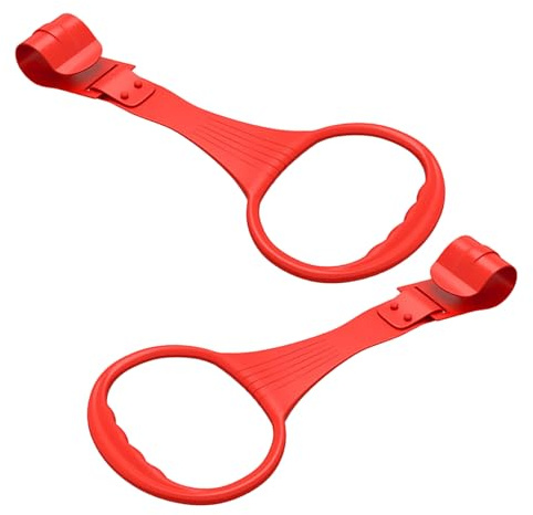 YARNOW 2pezzi Anelli per Tirarsi per Ragazzo Ragazza Ragazza Strumenti per Esercitare la Camminata Infantile Anelli per Stare in Piedi nel Recinto per Sviluppo del Fitness Coordinazione