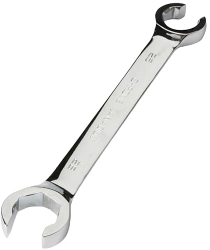 Puthernm Chiave per Svasati per Tubi 'Olio da 25-28 mm, Chiave A Doppia Estremità, Utensile Manuale per Specchietto Ad Alta Coppia, Chiave per Freni Aperti per Riparazione Auto