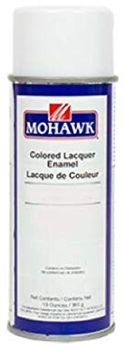 Mohawk Colored Lacquer Enamel Black Flat