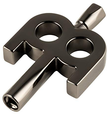 Meinl Stick & Brush Kinetic Drum Key Black Nickel - Trommel Stimmschlüssel Drummer Tool - Schlagzeug Zubehör (SB501)