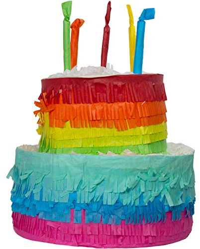 Folat - Pinata Kuchen Regenbogen Geburtstag - 25x23cm