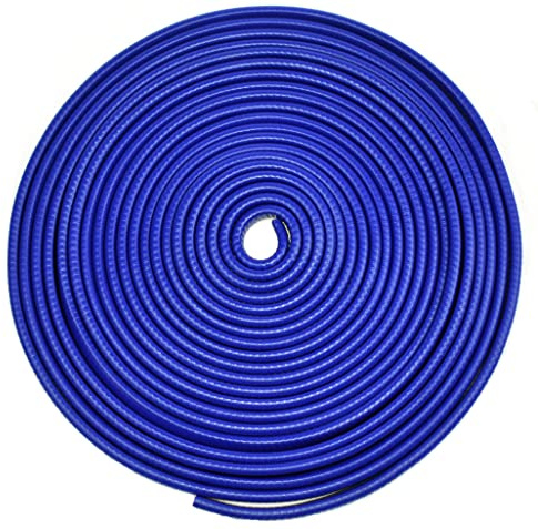 10M Protection Portiere Voiture, Universel Protection Auto Bord Portière, Joint Protection Tole, Forme en U Acier Ressort à L'intérieur Pas Besoin de Coller - Bleu