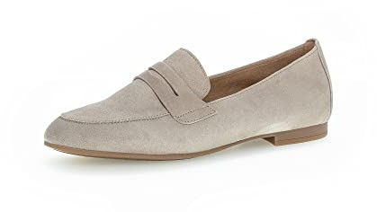 Gabor Damen Slipper, Frauen Slip On,schluepfschuhe,College Schuhe,Businessschuhe,Slip-ons,Mokassins,Halbschuhe,Slides,Visone,41 EU / 7.5 UK