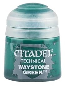 Citadel Games Workshop Waystone Green Paint - Wh Colour - Technical Model Paint - 12ml
