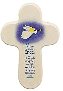 Taufkreuz Kinderkreuz Fliegender Engel