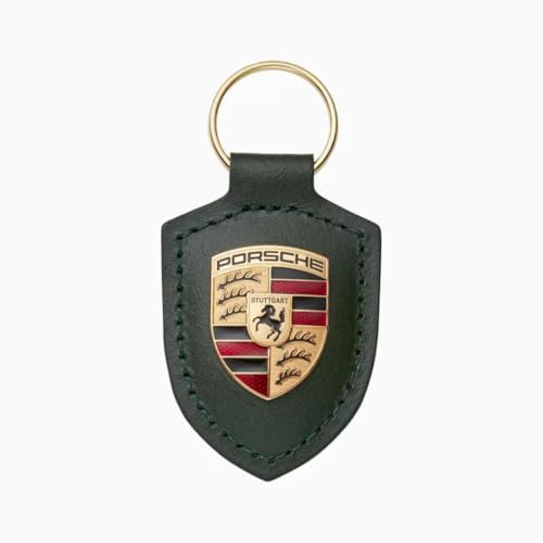 Porsche Crest Key Ring - Black