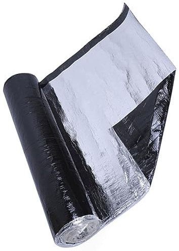 Tela Asfaltica Autoadhesiva, Cintas De Butilo Impermeable, Cinta De Para Reparación Autoadhesiva Bituminosa, Para Caravanas, Techo, Ventana, Ruptura De Tuberías, Goteras, Grietas ( Size : 0.5x1m )