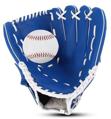 Guanto da Baseball, Guanto da Softball da Baseball 12,5 Pollici Comodo Guanto da Baseball Per Bambini, Allenamento Giovanile E Principianti