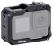 Nitze Gabbia per GoPro HERO 13/12 / 11/10 / 9, Gabbia per Videocamera con Interfaccia Magnetica, Fori Filettati da 1/4 e 2 Cold Shoe per Microfono e Luce Video a LED - T-GP02A
