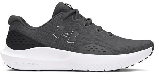 Under Armour Men's UA Charged Surge 4 Running Shoes with Breathable Mesh, Cushioned Men's Trainers, Supportive Gym Trainers