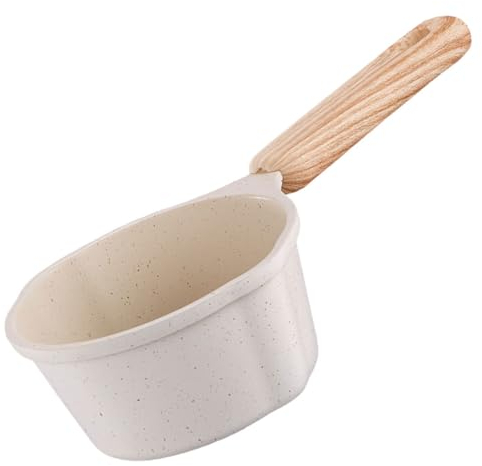 COLLBATH Olla De Para Salsa Wok Kit De Interior Verter Aceite Wok Verter Aceite Sartén Verter Aceite Sartén Pequeña Verter Aceite Wok Pequeño Con Mango Cacerola De Metal Cacerola De