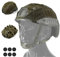 VOTAGOO GEAR Helmüberzug-Kombi, taktischer Helmbezug für schnellen Helm in Größe M/L oder XL, Militärausrüstung, Kampf, schnelle Helmabdeckung für Paintball, Jagd, Schießen (Grün, XL)