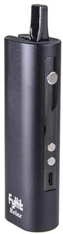 Fyhit Relax Premium Dry Herb Vaporizer, Alumnium Body, Rotating Mouthpiece, Vibration Control, Smart Vape, (No Nicotine)