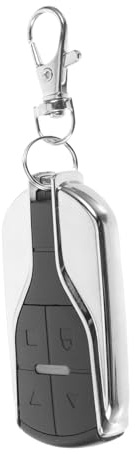 iplusmile Control Remoto De Puerta De Garaje 4 Botones Resistente Prueba De Agua Frecuencia 433 MHz para Abrir Portón Eléctrico y Puerta Enrollable, Compatible Múltiples Dispositivos, Kit