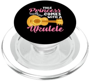 Cette Princesse est livrée avec Un ukulélé drôle Musicien PopSockets PopGrip pour MagSafe