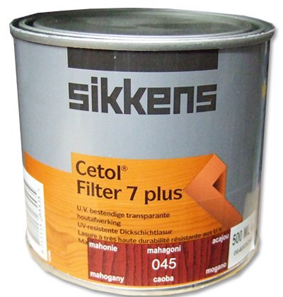 Sikkens Filter 7 Plus - Long Life Dickschichtlasur für außen 2,5 Liter Mahagoni 045