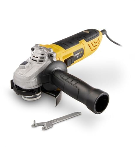 Powerplus Meuleuse d'Angle Électrique de 900 W POWX0611 - Disque Abrasif Ø 115 mm - Meuleuse Compacte et Ergonomique