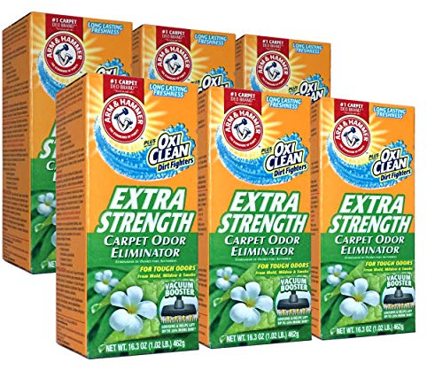Arm & Hammer 4SGM New 361970Extra Strengh 16.3Z Carpet Odor Eliminator (6-Pack) Laundry Detergent Cheap Wholesale Discount Bulk Cleaning Firesale