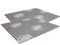 Schütte 5101, paquete de 2 unidades, 470 x 570 mm, fieltro sin cloro para campanas extractoras, fibra natural, filtro plano, color gris