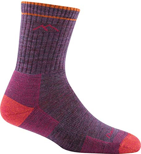 Darn Tough Cushion Boot Socks - Women's Plum Heather Medium