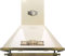 Kaiser Empire 9315 ElfEM Cappa Aspirante 90 cm Avorio Bronzo • Cappa a Parete in Stile Retrò • Motore 910 m³/h • Aspirazione e Ricircolo • Filtro Antigrasso in Metallo • incl. Filtro Carbone Attivo