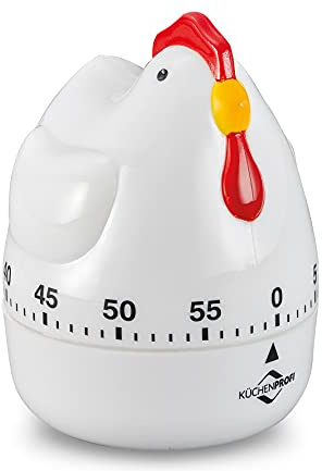 KÜCHENPROFI Timer HENRIETTE, mechanischer Küchenwecker, Ø 6,5 cm, 9 cm