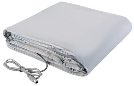 Couverture de sauna infrarouge portable - Tissu Oxford rose - Contrôle de la température à 2 zones - Fonction minuteur - Thérapie détox professionnelle - Certifié CE et UL964