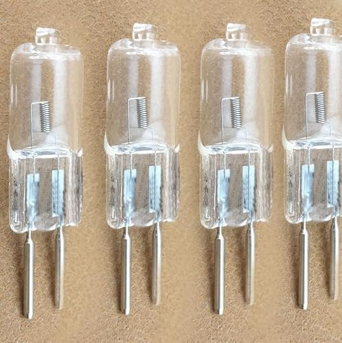 JZLBBC 10Pc Capsula Lampadina Alogena G5.3 36V 35W Lampadine Alogene GU5.3 base a doppio ago Per Lampada Aromatica, Lampada Da Lavoro Meccanica, Lampadario Di Cristallo,20W