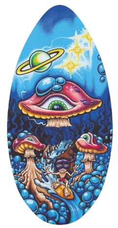 Ronyme Skimboard en Bois de 41 Pouces pour Activités Aquatiques, Adapté Aux Jeunes et Adultes