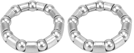 X AUTOHAUX 2 cuscinetti a sfera da 44,5 mm x 9 pezzi, cuscinetti a manovella, cuscinetti per ruota di bicicletta