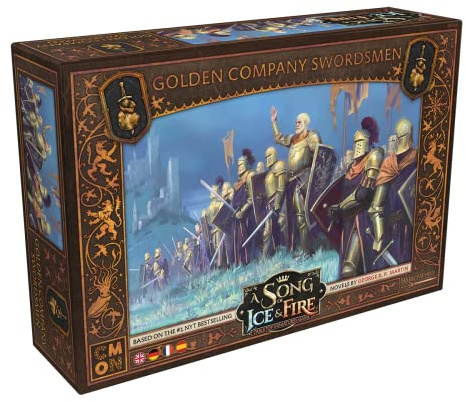 CMON, A Song of Ice & Fire – Schwertkämpfer der Goldenen Kompanie, Erweiterung, Tabletop, 2 Spieler, Ab 14+ Jahren, 45-60 Minuten, Deutsch, Mehrsprachig, Mehrfarbig, Bunt