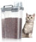 TBMax 5L Cat Food Storage Container with Lid, Portable Pet Food Container with Large Spout & Measuring Cup, Airtight Pet Food Storage Container for Dogs, Birds, Indoor, Outdoor