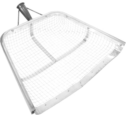 KONTONTY Corn Shovel for Maize Grain Sifting and Harvesting Ergonomic Design for Easy Use Durable Briquette and Soil Sieve Tool for Garden and Farm Applications