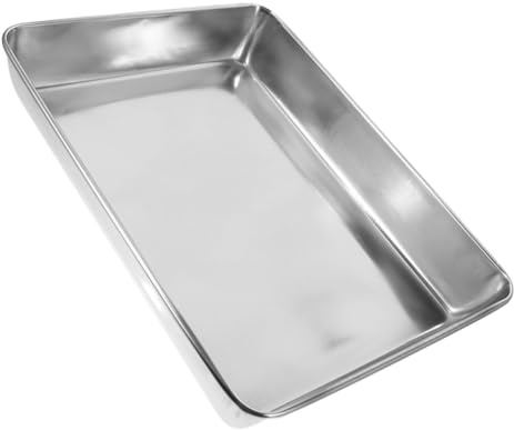 ifundom Bañera para Pájaros Metálica Ducha Integrada, Baño para Jaula, Tamaño 35x30 Cm, Resistente y Práctica, Adecuado y Periquitos en Jaulas Domésticas