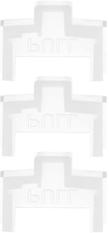 UTHCLO 3 Fundas Protectoras de Plástico para Agujas de Tocadiscos, Accesorios para Reproductor de Vinilos Ajuste Seguro y Protección Mejorada, Paquete de 3 Piezas