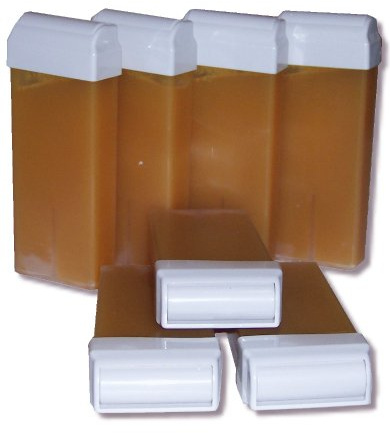 Storepil - 7 recharges 100 ml de cire à épiler jetable MIEL pour épilation avec bandes