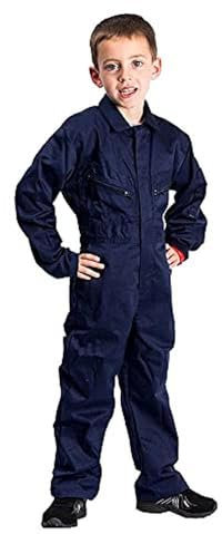 Portwest Combinaison de protection pour garçons et filles - Bleu marine, 128-134 cm