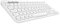 Logitech K380 Kabellose Bluetooth-Tastatur, Multi-Device & Easy-Switch Feature, Windows- und Apple-Shortcuts, PC/Mac/Tablet/Handy/Apple iOS+TV, US QWERTY-Layout - Weiß