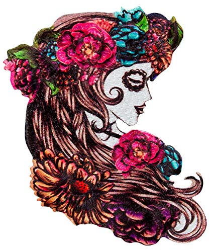 Mono Quick 18203 La Catrina, Dia de Muertos Applikation Flicken Bügelbild Aufkleber Aufnäher