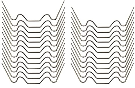 Gewächshaus Klammern Gewächshausklammern rostfrei 25 Hohlkammerplatte Befestigung Gewächshäuser Zubehör