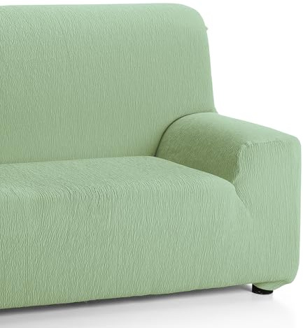 Martina Home Emilia Sofabezug, Baumwolle Polyester, Grün (Mus), 2 Sitzers (120 bis 170 cm)