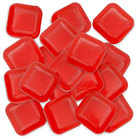 Cubitos de hielo para enfriar bebidas. 18 unidades Set de dados amarillos.