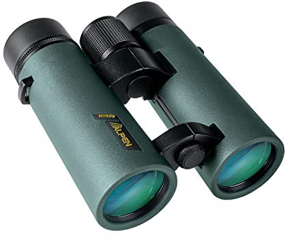 Alpen Wings 8x42 wasserdichtes Fernglas BAK 4 Optik mit langer Augenentlastung und voll mehrfach vergüteter Optik