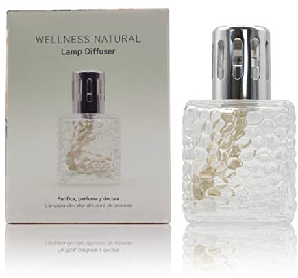 Lampada Catalitica Wellness 200 ml. Profumare e risanare l'Ambiente. Rimuove cattivi odori e impurità dall'aria