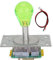 ZLXHDL Joystick Colorato Illuminato, Kit Joystick Arcade, Cambio Colore Automatico E Controlli Reattivi, Interfaccia a 5 Pin, Joystick Ovale in Cristallo Per Console di Gioco