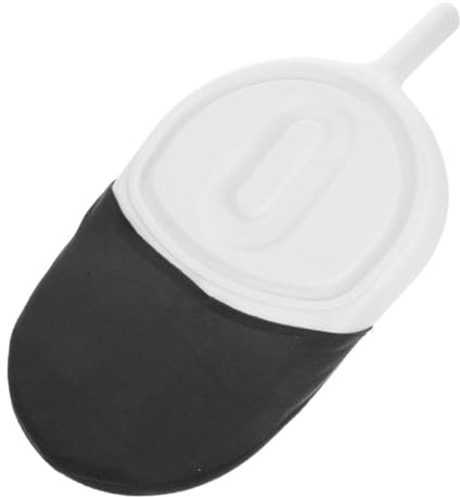 MOLUCKFU Padella Da Letto Coperchio Chiusura Ermetica Orinatoio Portatile Ergonomico Per Pazienti Anziani e Disabili Vaso Da Notte Compatto e Impilabile Per Uso Domestico e Viaggio