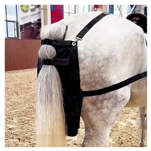 Horse Manure Bag,Reusable Heavy Duty Manure Bags Universal Horse Poop Manure Collection Bag, Racecourse Farm Barn Equine Poop Storage Device, Easy Put On(M)