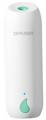 GRIRIW 1pezzi Diffusore Di Oli Essenziali Rinfrescante Per Aria Umidificatore Di Aromi Profumati Timer Automatico Leggero e Portatile Per Casa e Auto