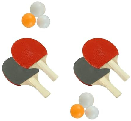 FAMBIZ Table Tennis Ping Pong Set, Hand-Eye Coordination, Compact And Portable Design, Indoor And Outdoor Game, Durable, Long-Lasting, Perfect For Beginners And Professionals